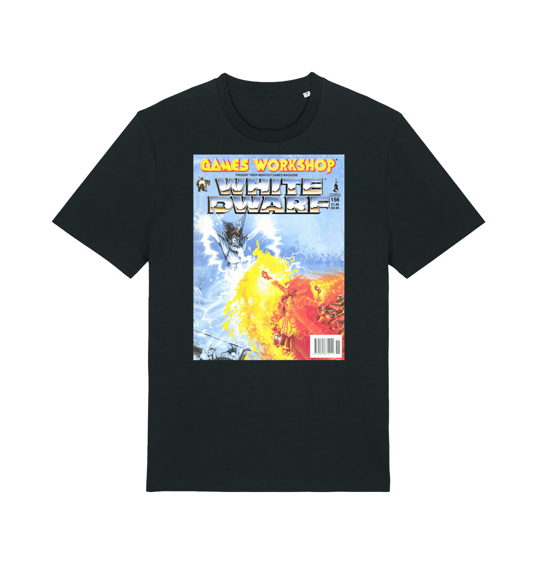 Black Printed T-shirt Front